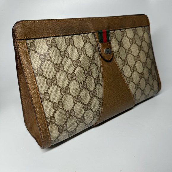 Gucci Ophidia Supreme GG Monogram Accessory Collection Clutch. - Picture 11 of 15